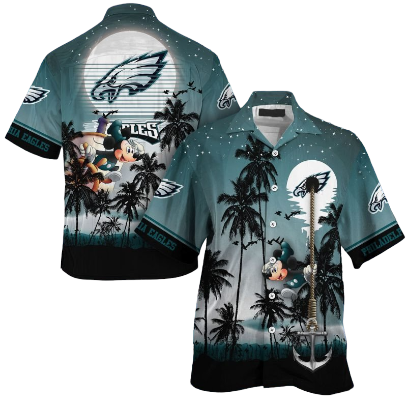 philadelphia eagles nfl summer Hawaiian Shirt Aloha Shirt for Men Women