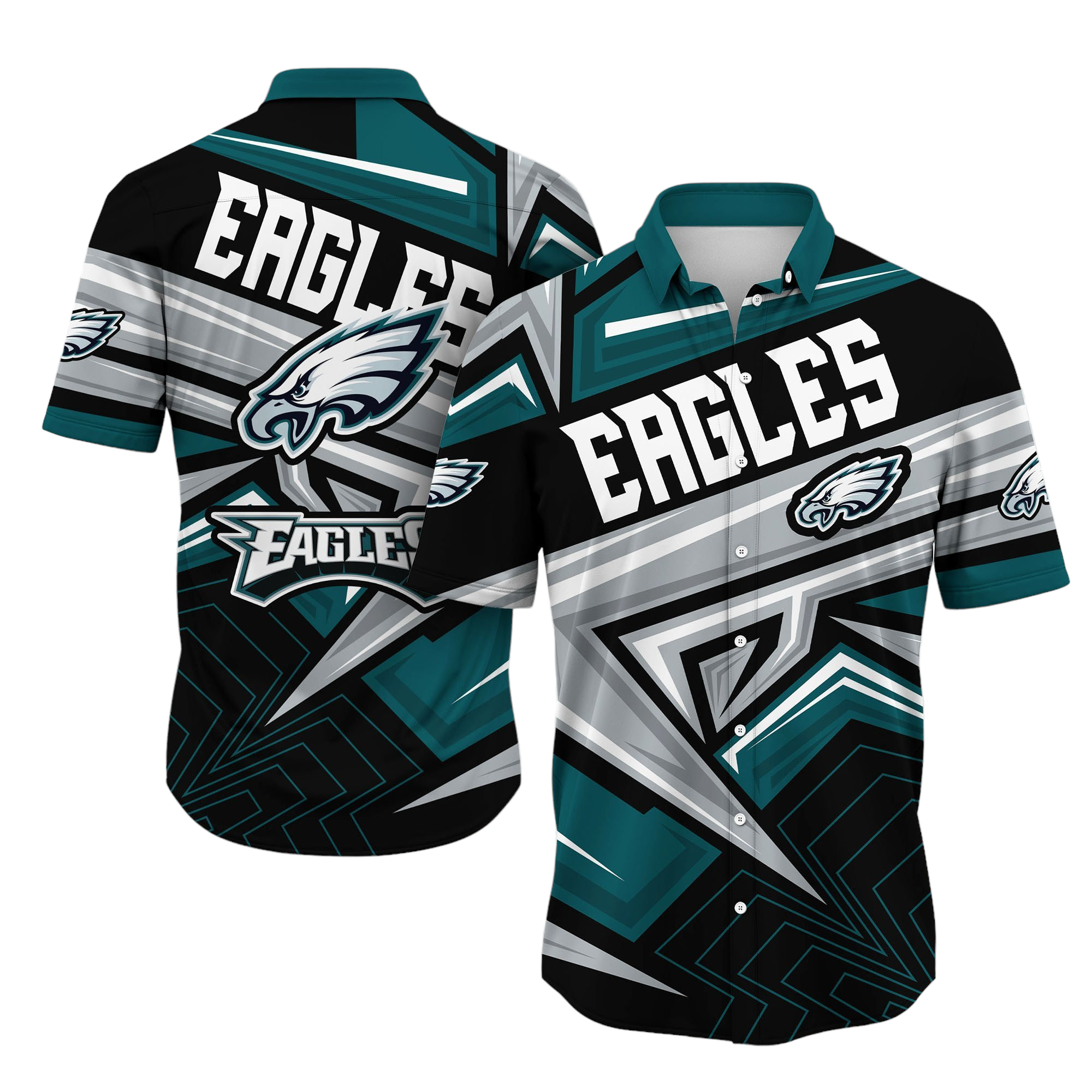 philadelphia eagles nfl summer Hawaiian Shirt Aloha Shirt for Men Women