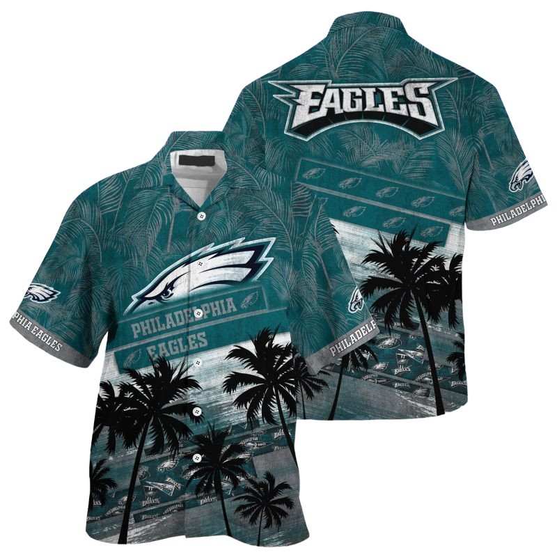 philadelphia eagles nfl trending summer Hawaiian Shirt Aloha Shirt for Men Women