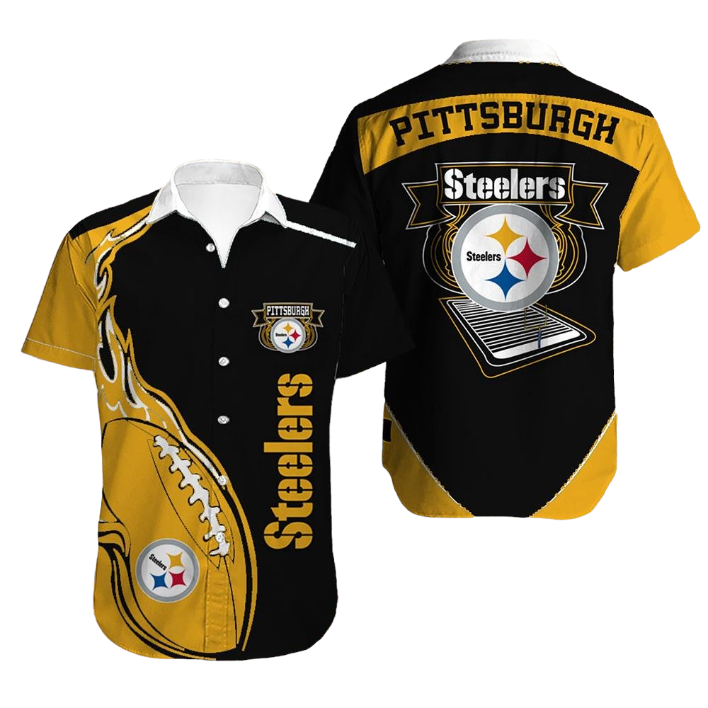 pittsburgh steelers Hawaiian Shirt Aloha Shirt for Men Women