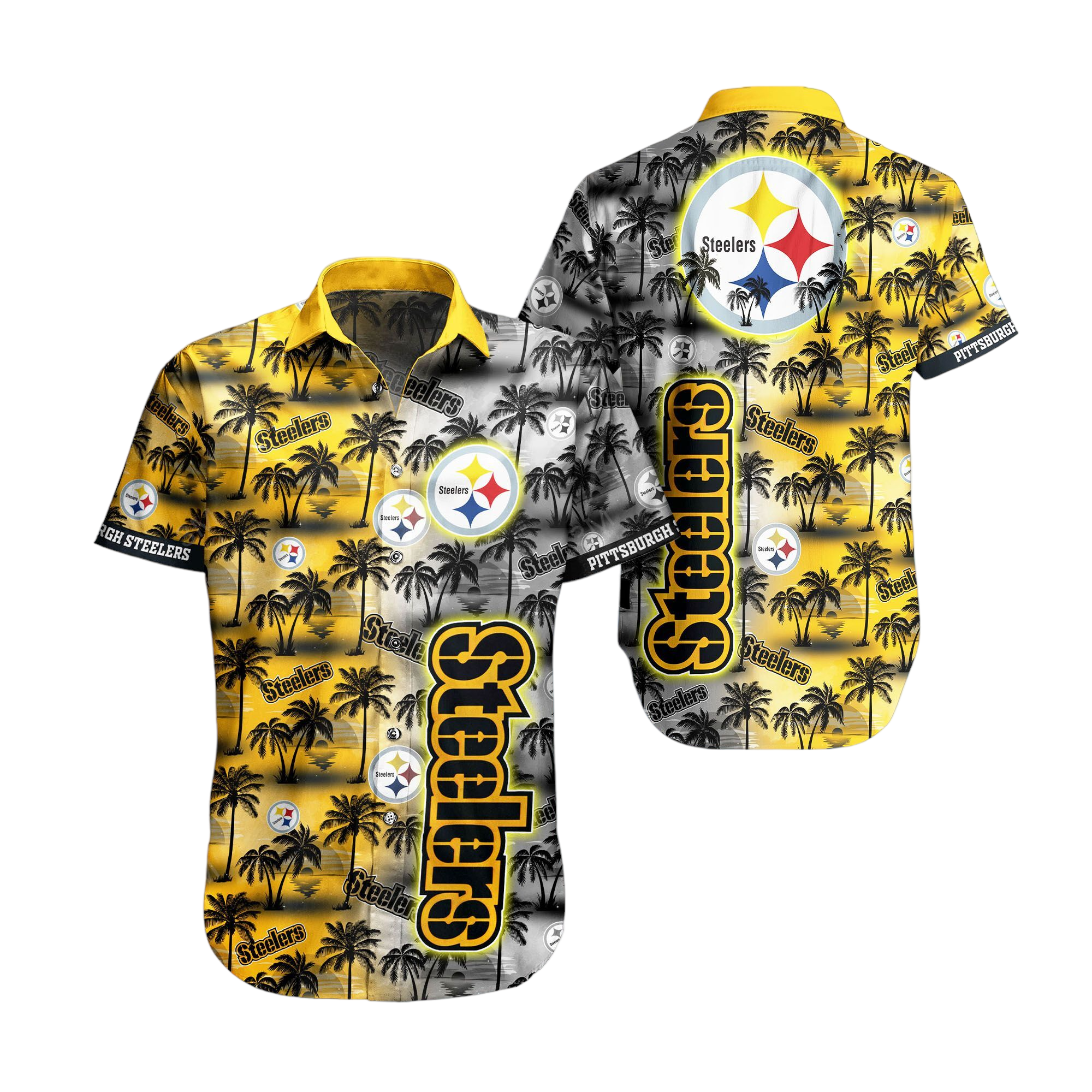 pittsburgh steelers nfl Hawaiian Shirt Aloha Shirt for Men Women