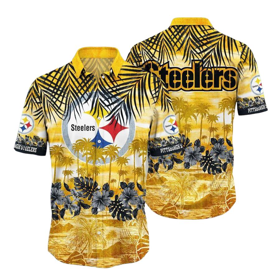 pittsburgh steelers nfl Hawaiian Shirt Aloha Shirt for Men Women