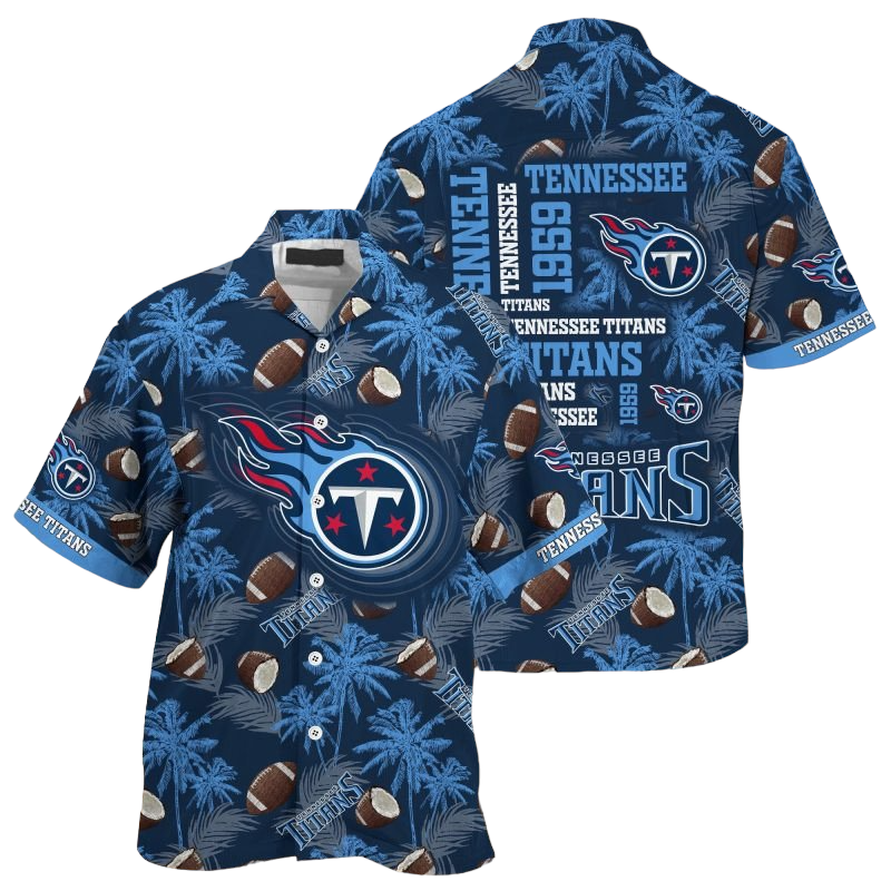 tennessee titans nfl Hawaiian Shirt Aloha Shirt for Men Women