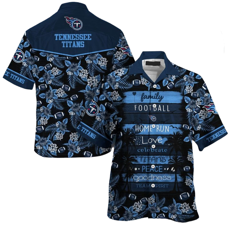 tennessee titans nfl Hawaiian Shirt Aloha Shirt for Men Women