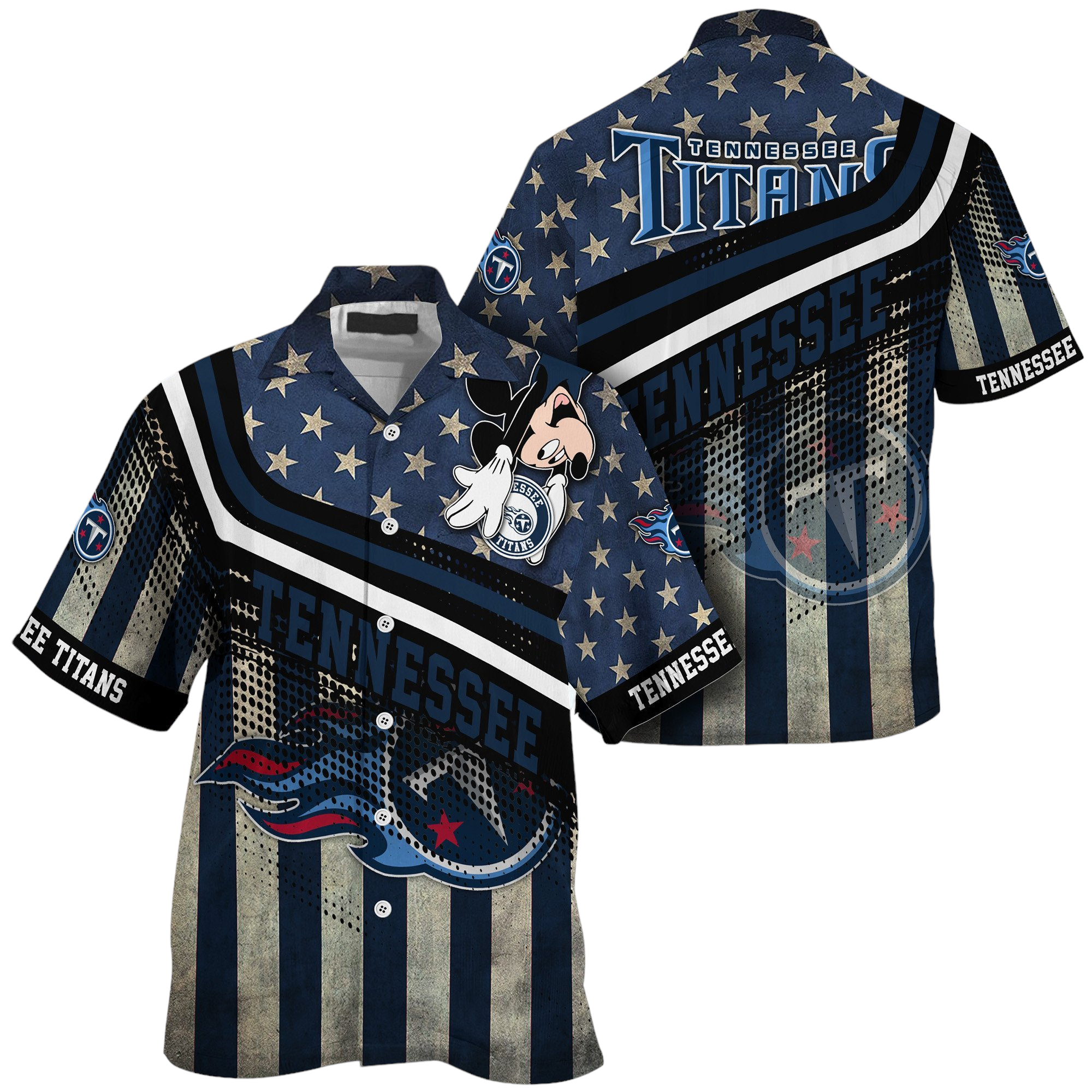 tennessee titans nfl summer Hawaiian Shirt Aloha Shirt for Men Women