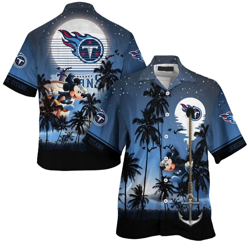 tennessee titans nfl summer Hawaiian Shirt Aloha Shirt for Men Women