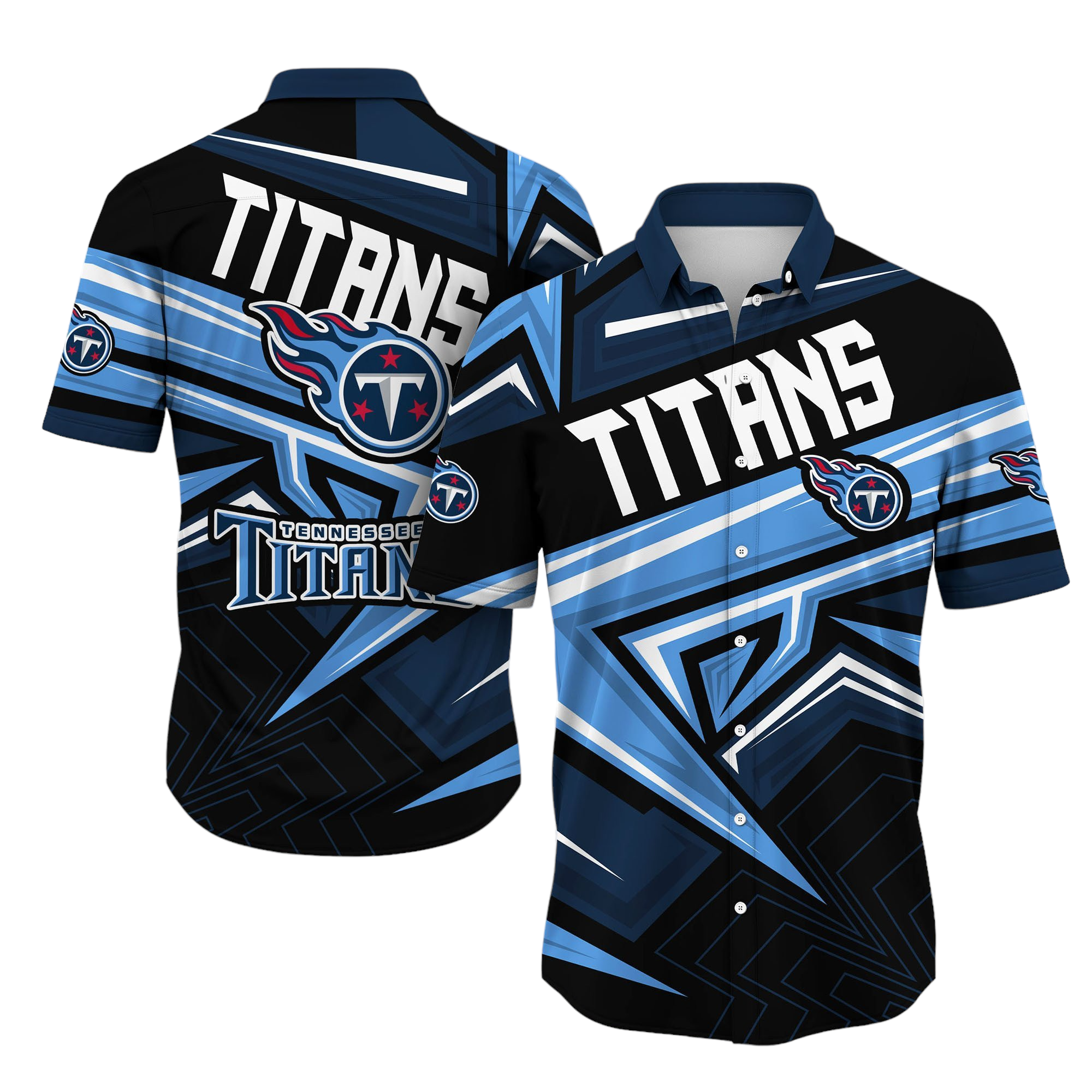 tennessee titans nfl summer Hawaiian Shirt Aloha Shirt for Men Women