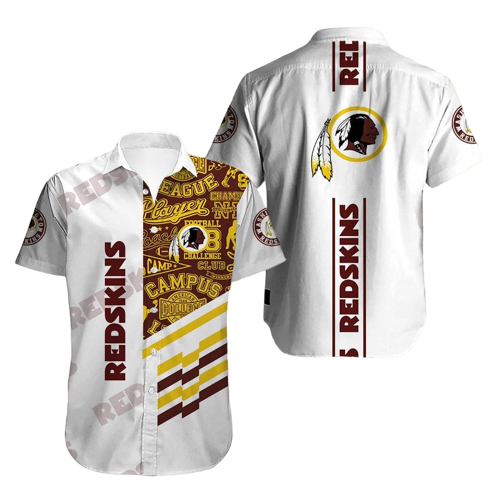 washington redskins Hawaiian Shirt Aloha Shirt for Men Women