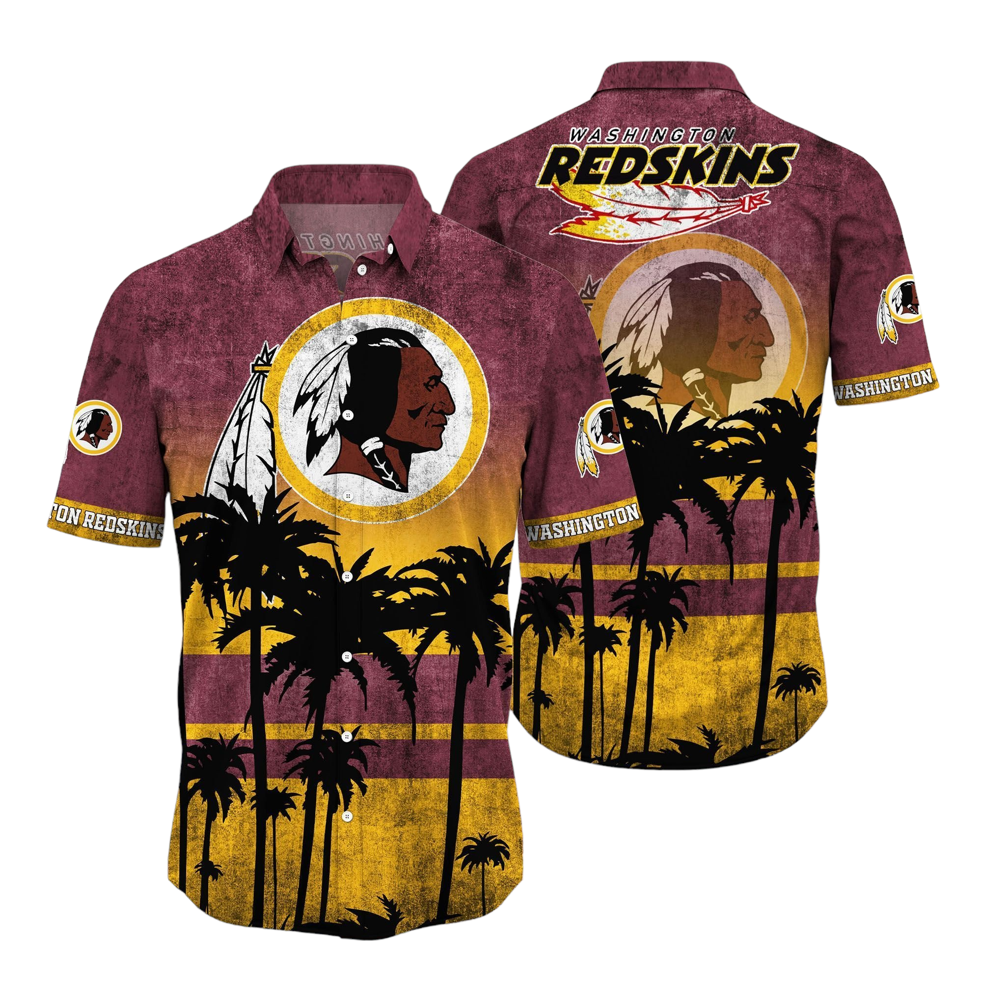 washington redskins nfl Hawaiian Shirt Aloha Shirt for Men Women