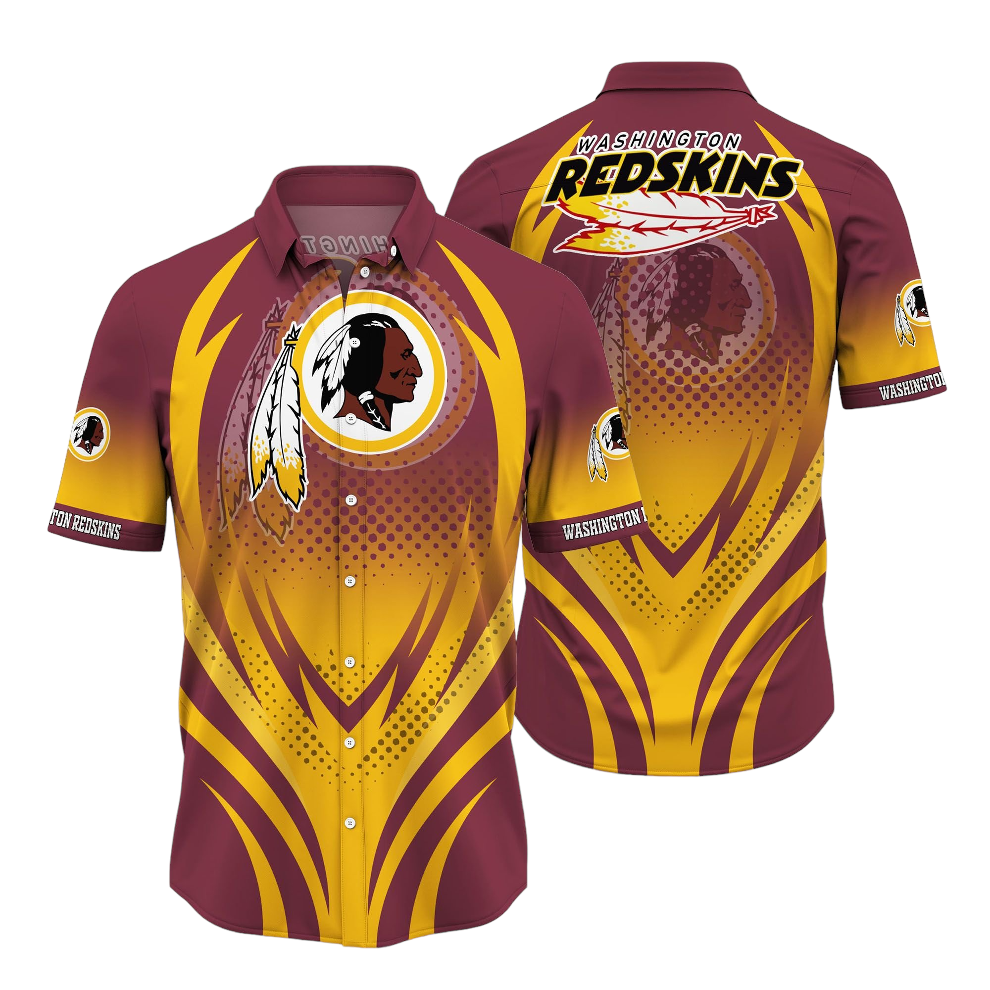 washington redskins nfl Hawaiian Shirt Aloha Shirt for Men Women