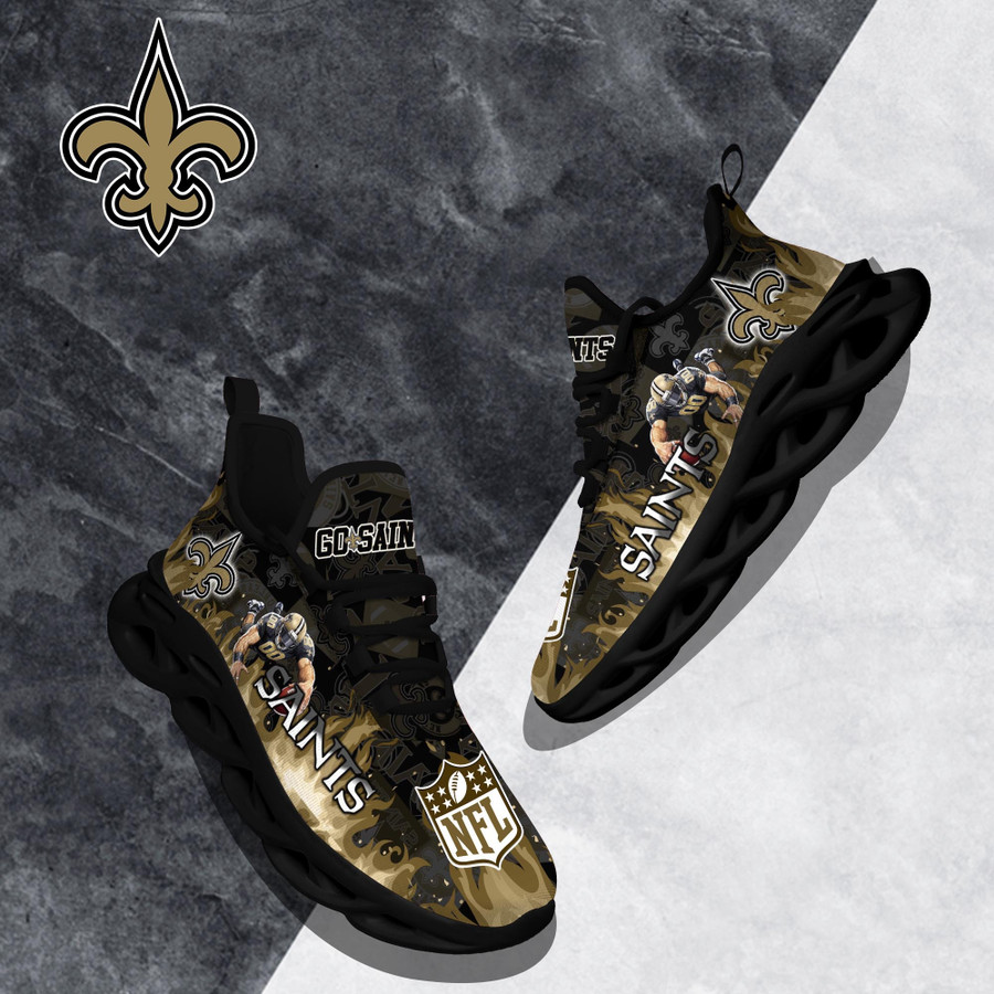 New Orleans Saints NFL Clunky Max Soul Shoes