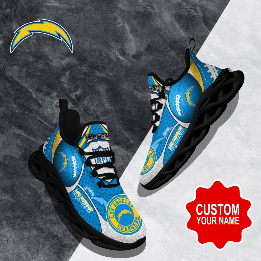 Los Angeles Chargers NFL Clunky Max Soul Shoes Custom