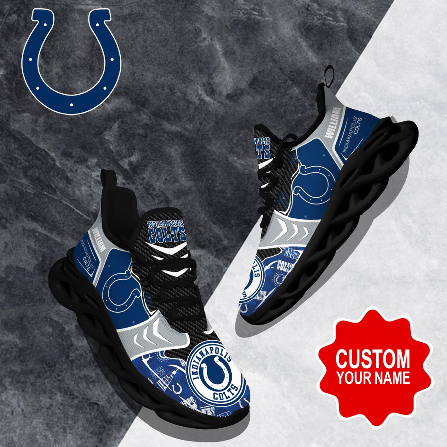 Indianapolis Colts NFL Clunky Max Soul Shoes Custom