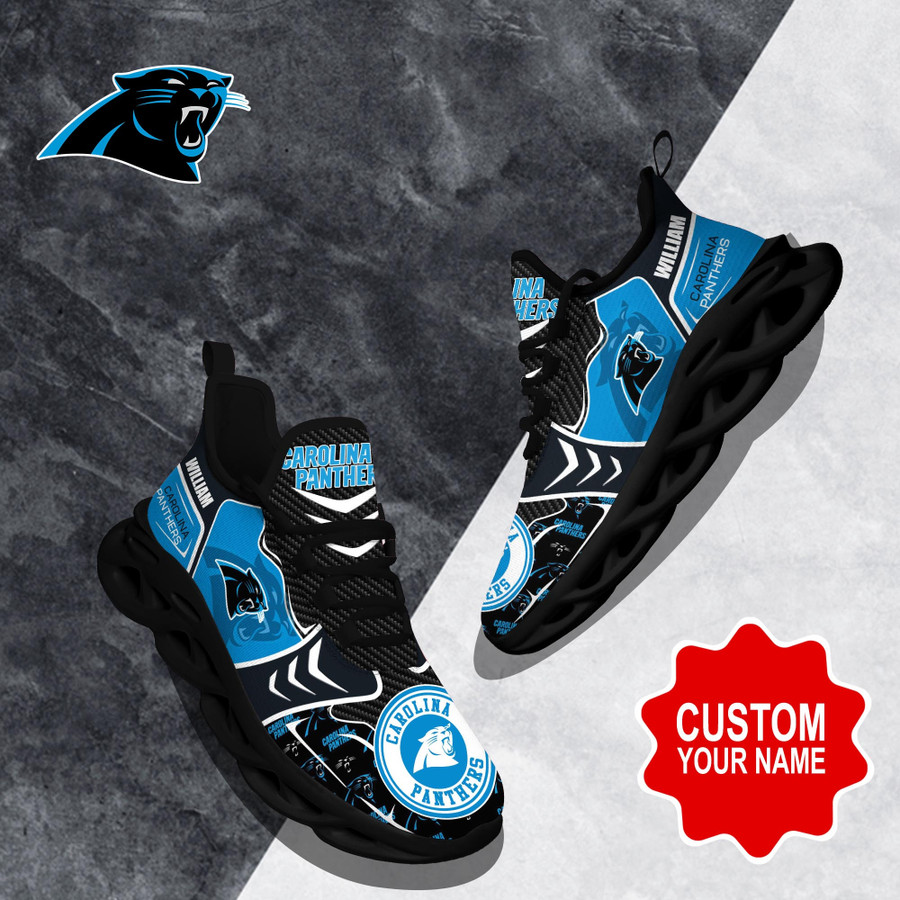 Carolina Panthers NFL Clunky Max Soul Shoes Custom