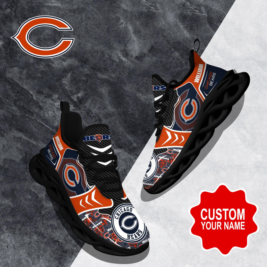 Chicago Bears NFL Clunky Max Soul Shoes Custom