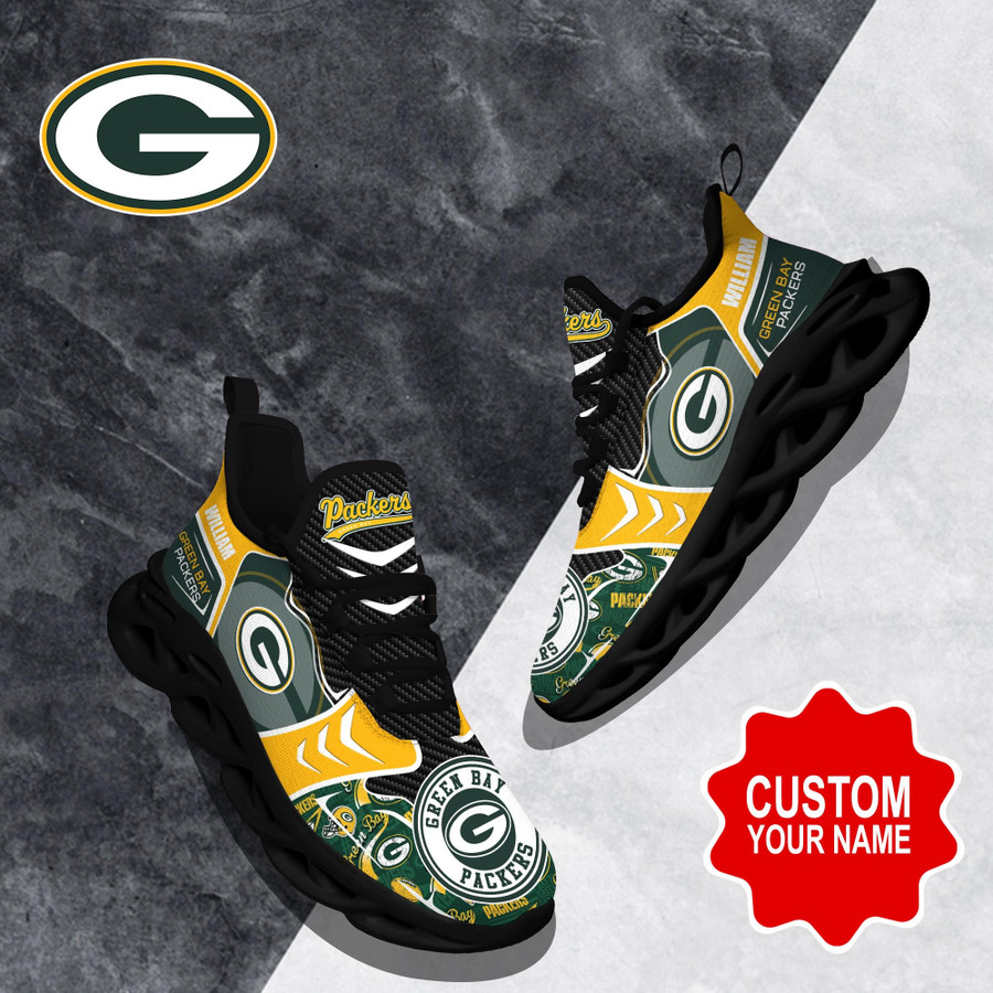 Green Bay Packers NFL Clunky Max Soul Shoes Custom