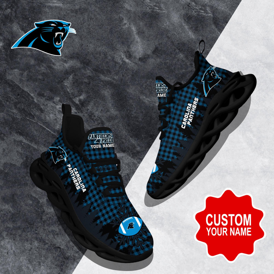 Carolina Panthers NFL Clunky Max Soul Shoes Custom