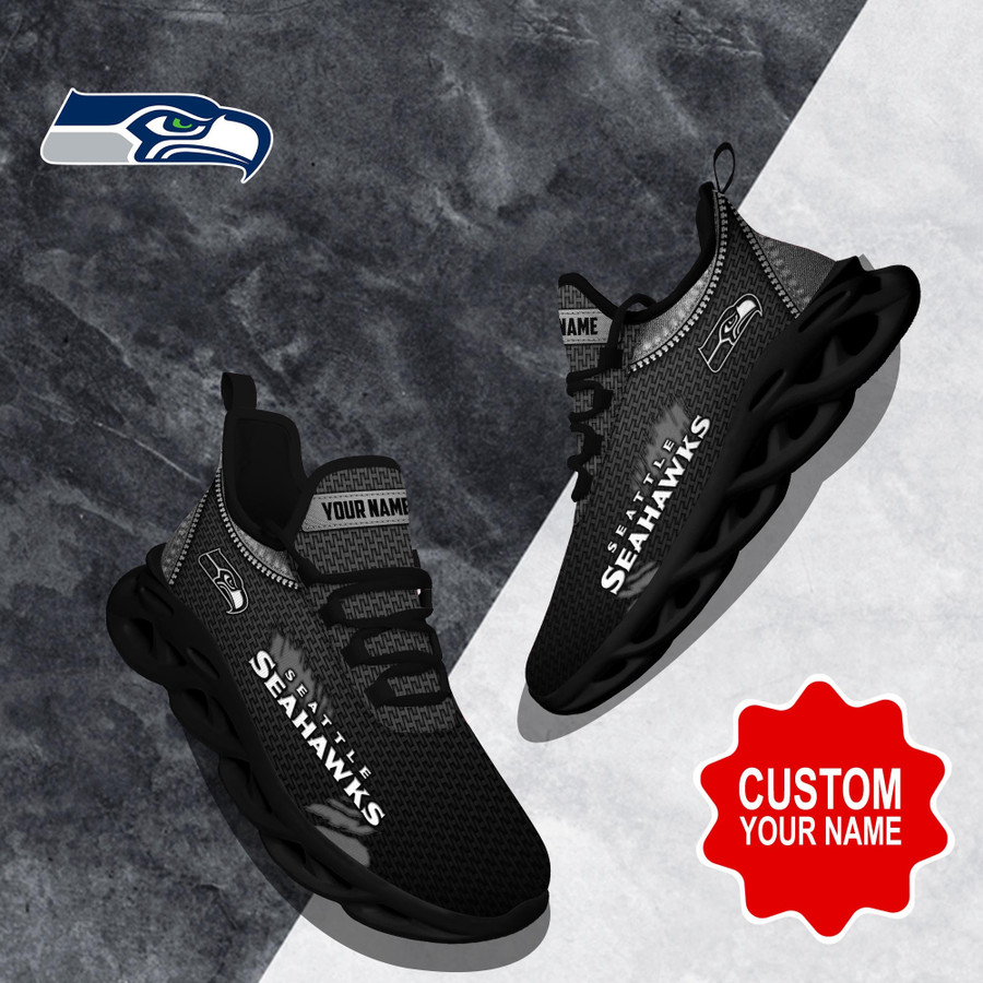 Seattle Seahawks NFL Clunky Max Soul Shoes Custom