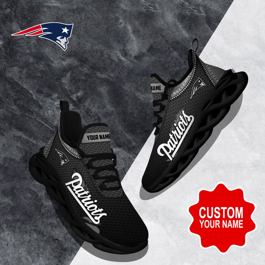 New England Patriots NFL Clunky Max Soul Shoes Custom