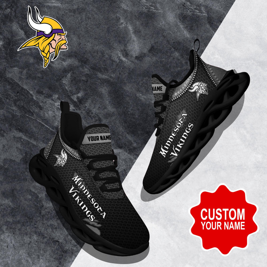 Minnesota Vikings NFL Clunky Max Soul Shoes Custom