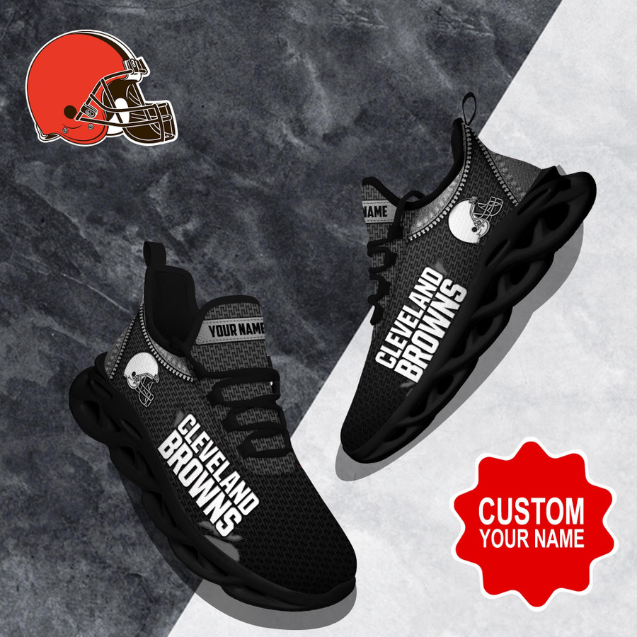 Cleveland Browns NFL Clunky Max Soul Shoes Custom