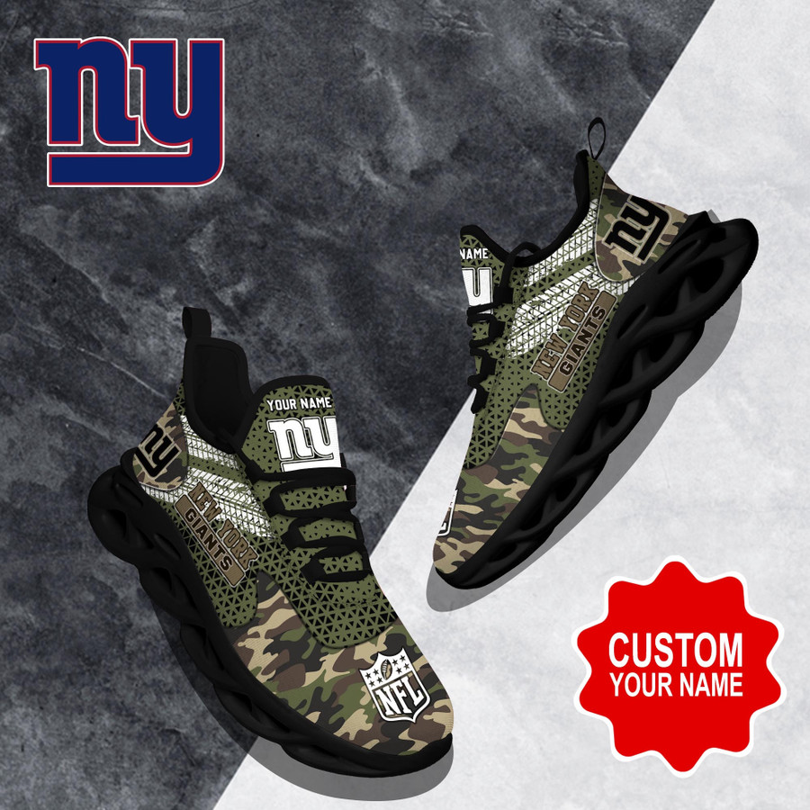 New York Giants NFL Clunky Max Soul Shoes Custom