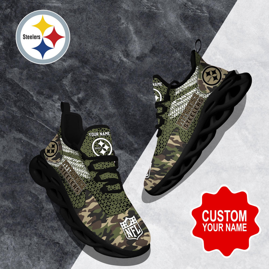 Pittsburgh Steelers NFL Clunky Max Soul Shoes Custom