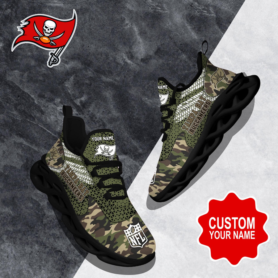 Tampa Bay Buccaneers NFL Clunky Max Soul Shoes Custom