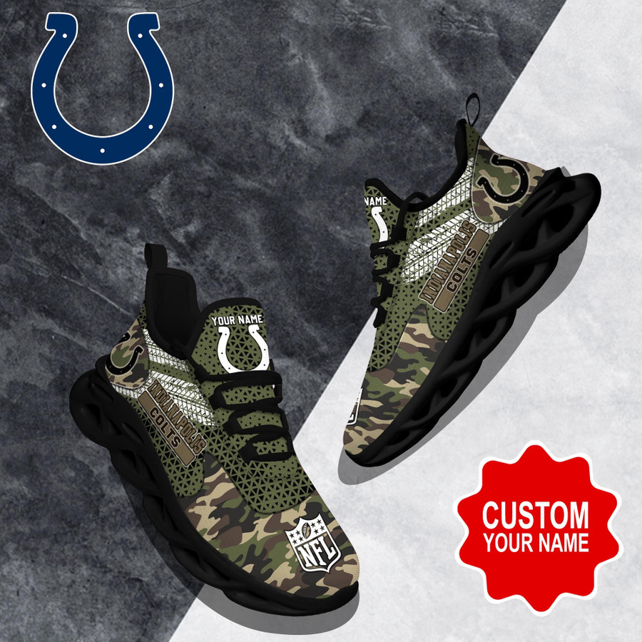 Indianapolis Colts NFL Clunky Max Soul Shoes Custom