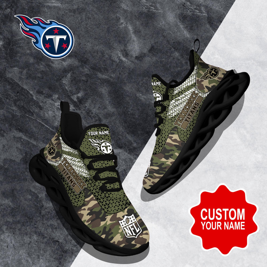 Tennessee Titans NFL Clunky Max Soul Shoes Custom