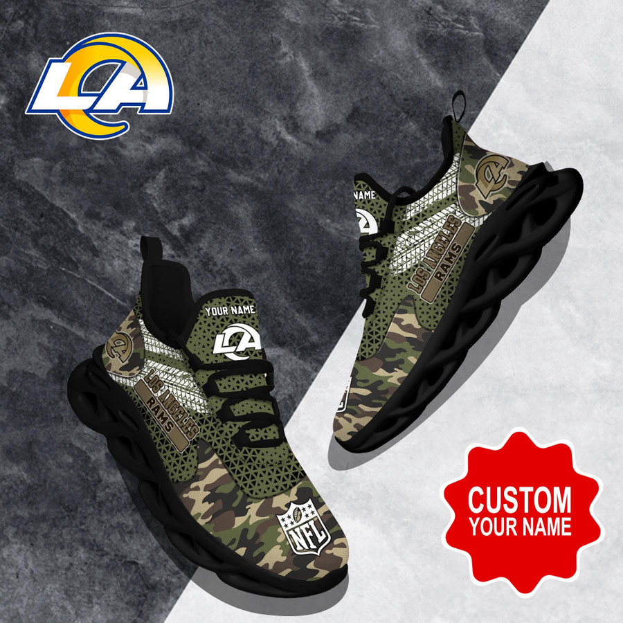 Los Angeles Rams NFL Clunky Max Soul Shoes Custom