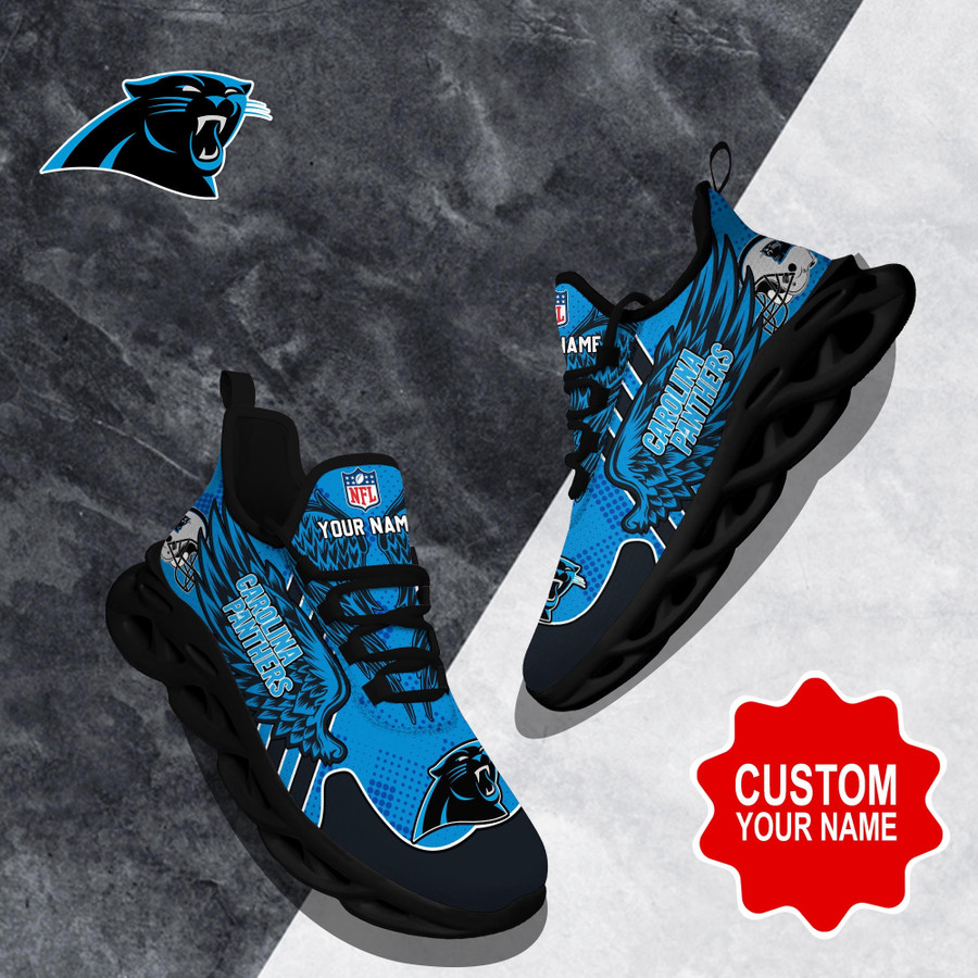 Carolina Panthers NFL Clunky Max Soul Shoes Custom