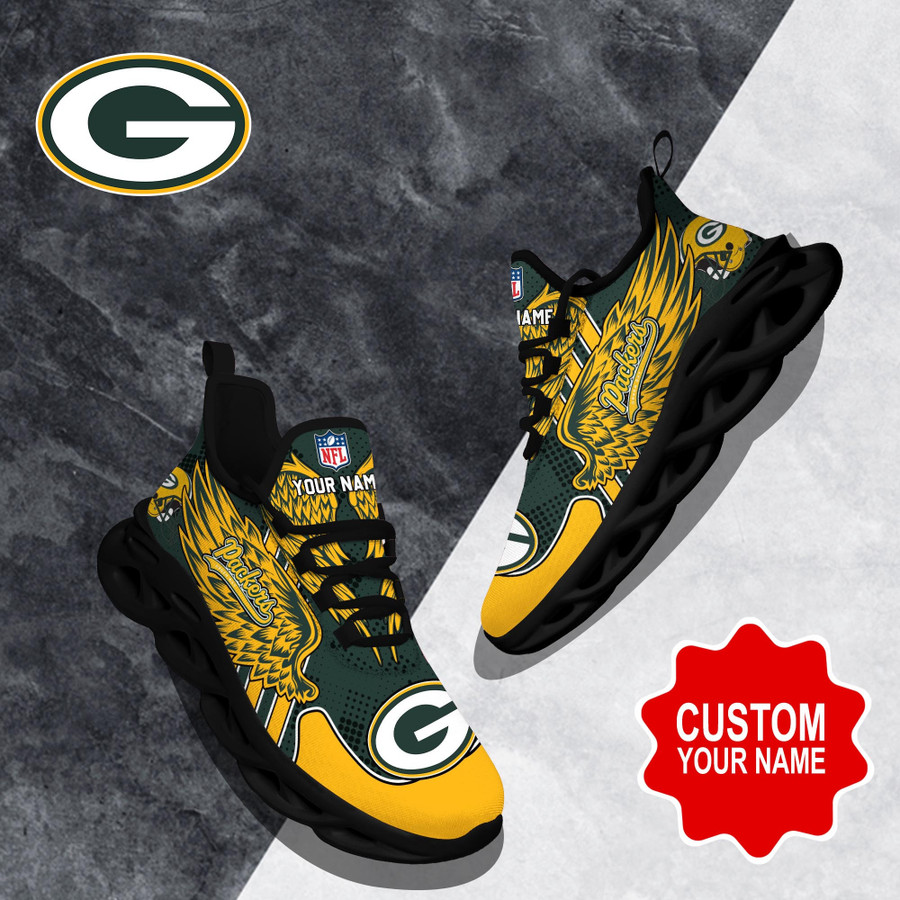 Green Bay Packers NFL Clunky Max Soul Shoes Custom