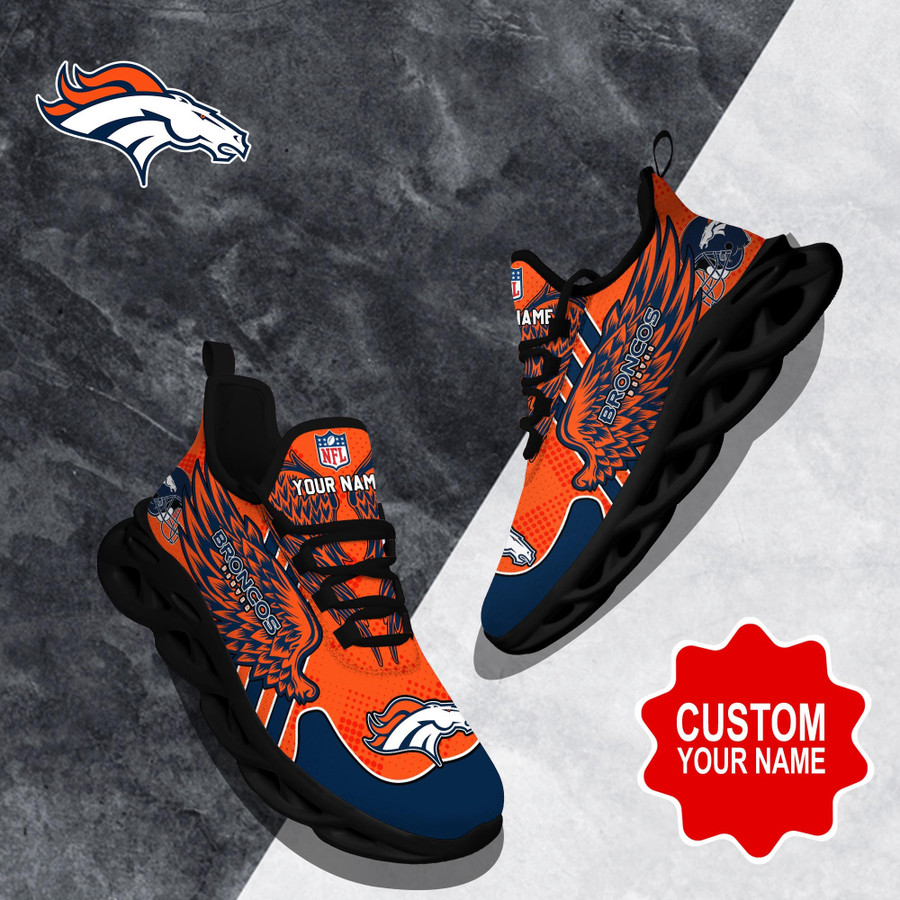 Denver Broncos NFL Clunky Max Soul Shoes Custom