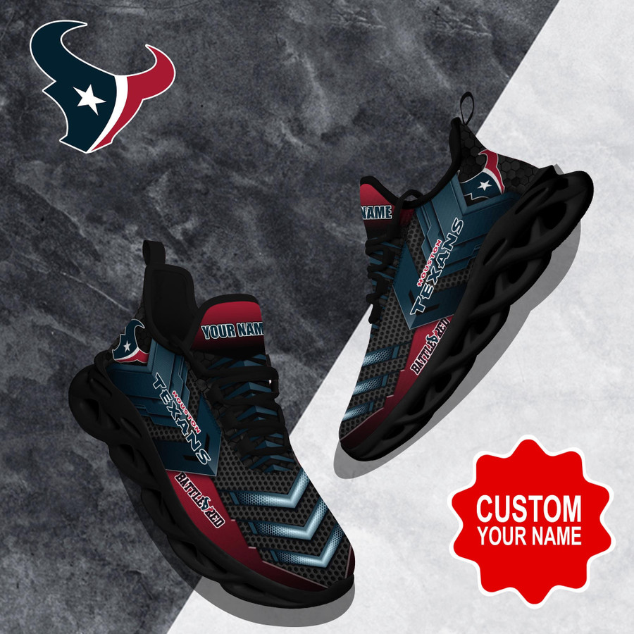 Houston Texans NFL Max Soul Shoes Custom