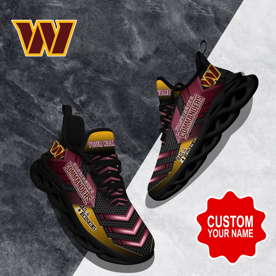 Washington Commanders NFL Max Soul Shoes Custom