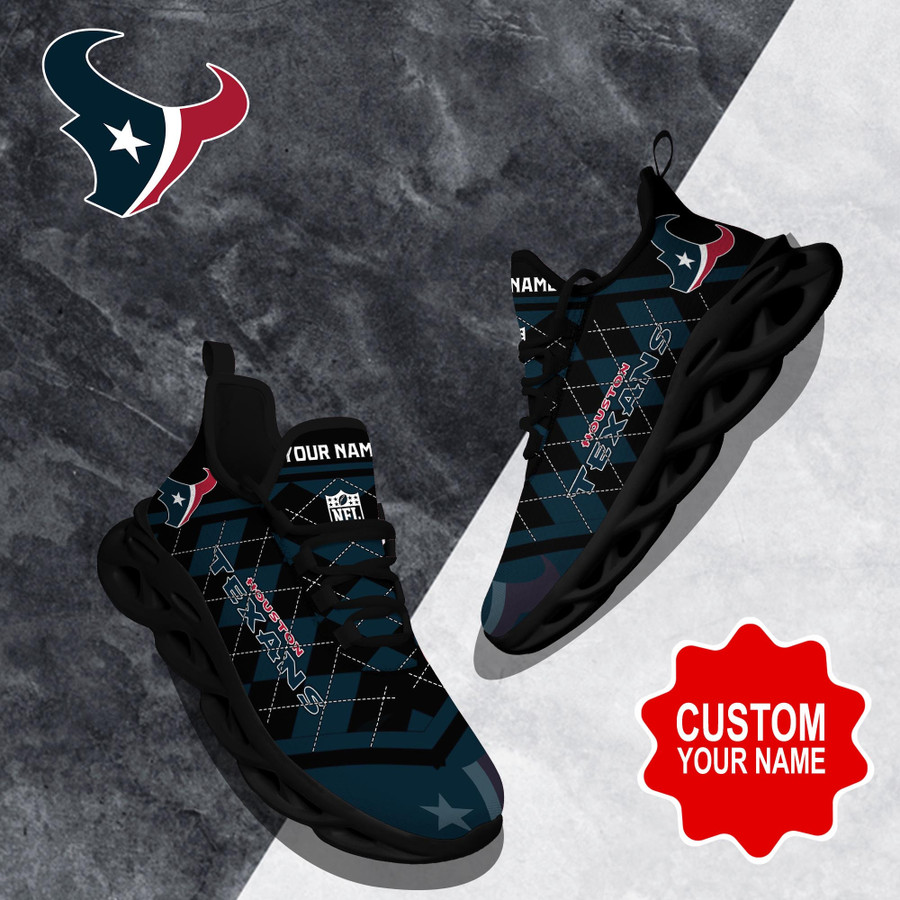 Houston Texans NFL Clunky Max Soul Shoes Custom