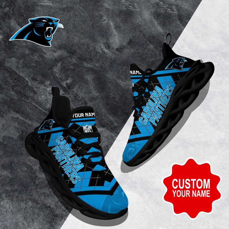 Carolina Panthers NFL Clunky Max Soul Shoes Custom