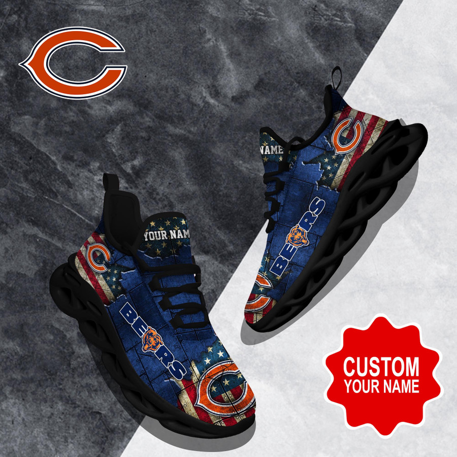 Chicago Bears NFL Clunky Max Soul Shoes Custom