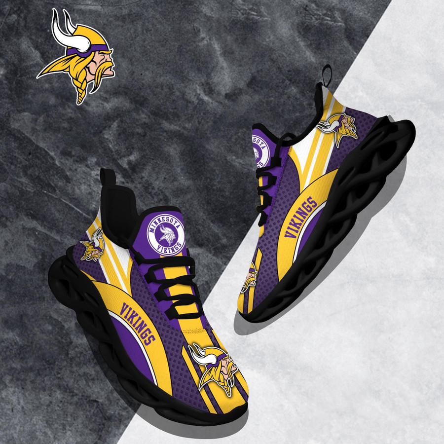 Minnesota Vikings NFL Clunky Max Soul Shoes Custom