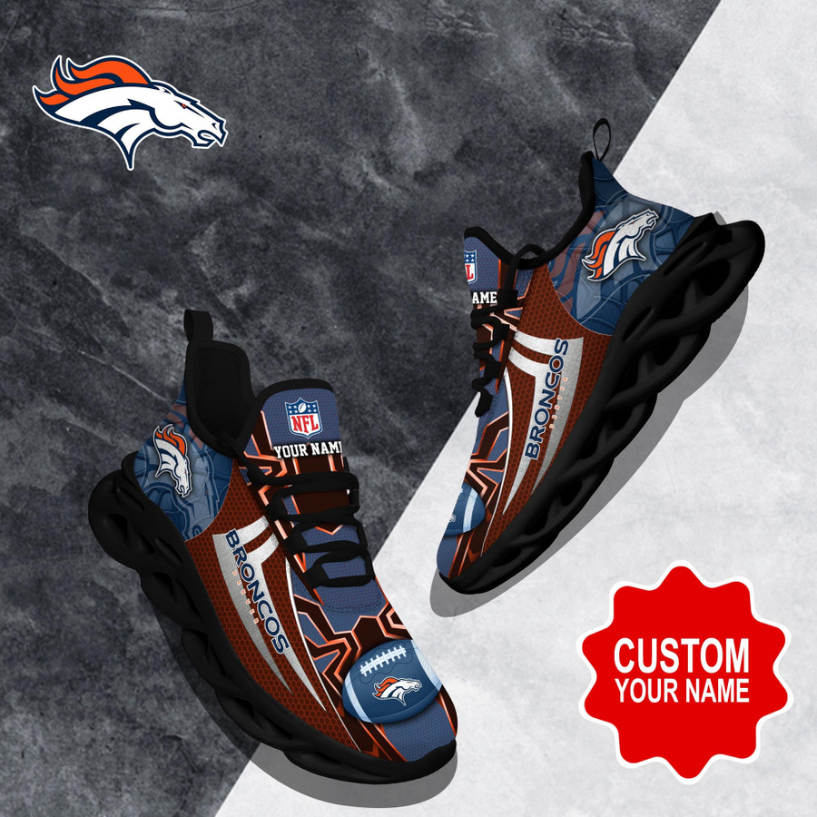 Denver Broncos NFL Clunky Max Soul Shoes Custom