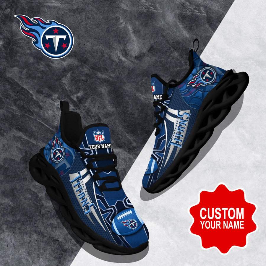 Tennessee Titans NFL Clunky Max Soul Shoes Custom