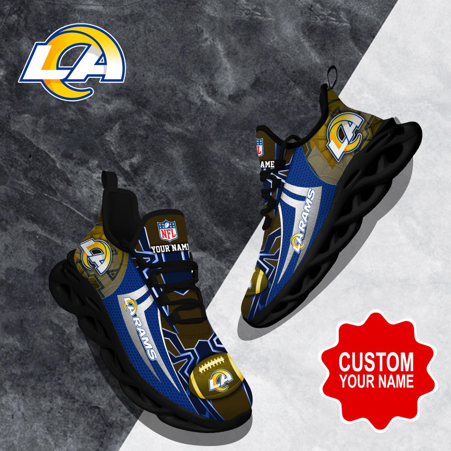 Los Angeles Rams NFL Clunky Max Soul Shoes Custom