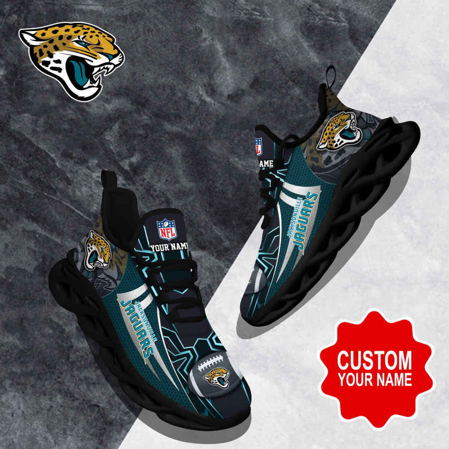 Jacksonville Jaguars NFL Clunky Max Soul Shoes Custom