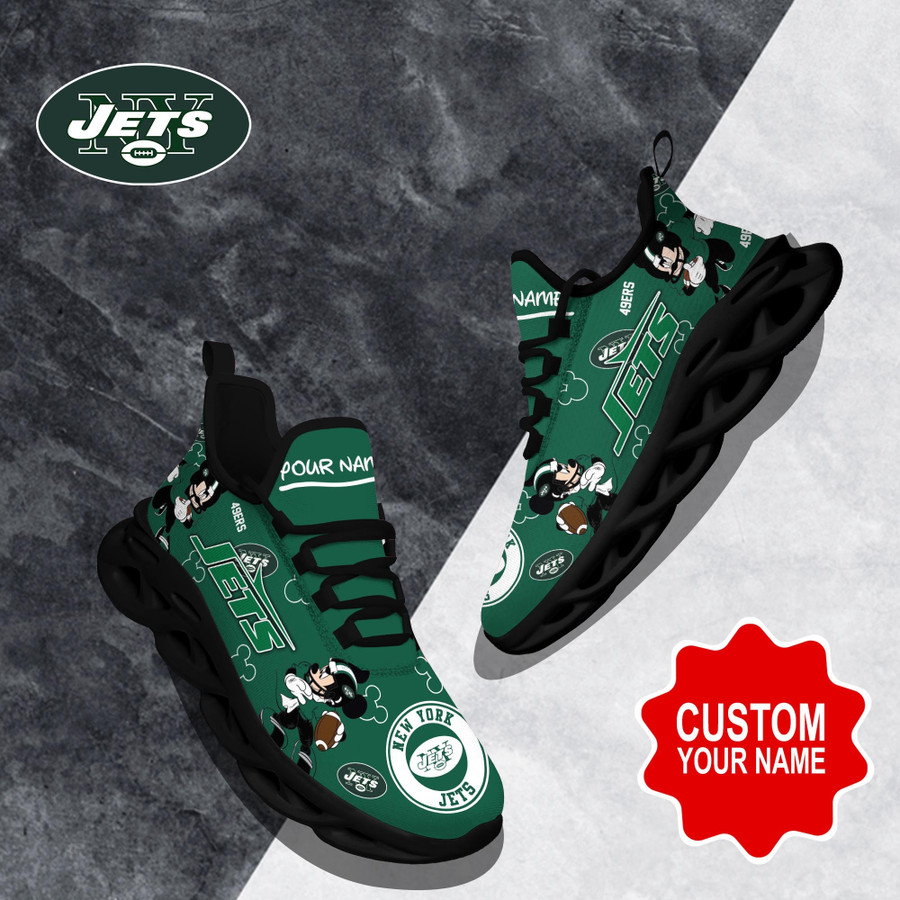 New York Jets NFL Clunky Max Soul Shoes Custom