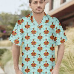 Gobble Gobble Thanksgiving Turkey Shirt Thanksgiving Hawaiian Shirt Aloha Shirt For Men and Women - Dream Art Europa