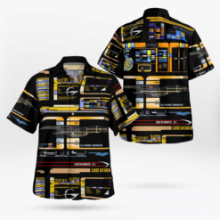 Star Trek Control Panel Shirt Aloha Shirt For Men Women