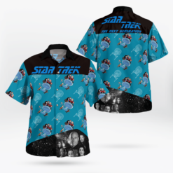 Star Trek TNG Science Shirt Aloha Shirt For Men Women