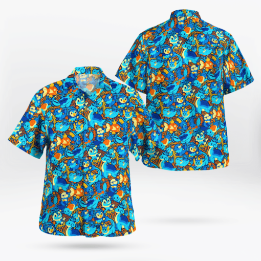 Water Pokmon Shirt Aloha Shirt For Men Women