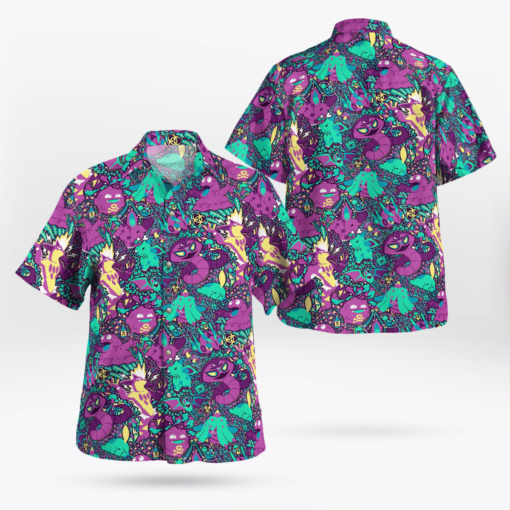 Poison Pokmon Shirt Aloha Shirt For Men Women